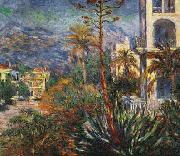 Village with Mountains and Agave Plant, Claude Monet